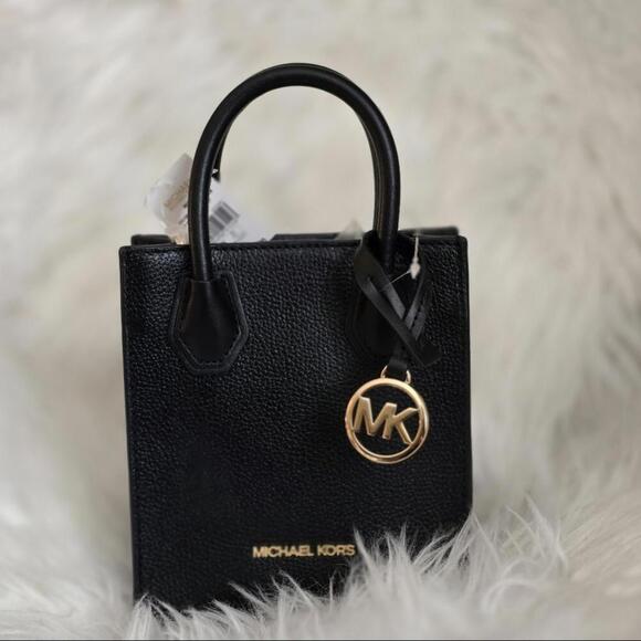 Mercer Extra-Small Pebbled Leather Crossbody Bag - Picture 9 of 9